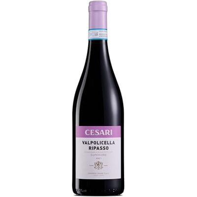 Cesari Valpolicella Ripasso DOC Superiore 2021 Vino Corposo, Profumato e Vellutato 13,50% vol. Bottiglia da 750 ml Cesari Valpolicella Ripasso DOC Superiore 2021 Vino Corposo, Profumato e Vellutato 13,50% vol. Bottiglia da 750 ml