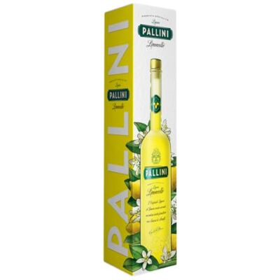 Pallini Limoncello 1000 ml con astuccio: nato dall’infusione del pregiato "Limone Costa D'Amalfi IGP" raccolto a mano a Vietri sul Mare, Amalfi – Senza glutine, pesticidi, OGM – 26% ABV Pallini Limoncello 1000 ml con astuccio: nato dall’infusione del pregiato "Limone Costa D'Amalfi IGP" raccolto a mano a Vietri sul Mare, Amalfi – Senza glutine, pesticidi, OGM – 26% ABV
