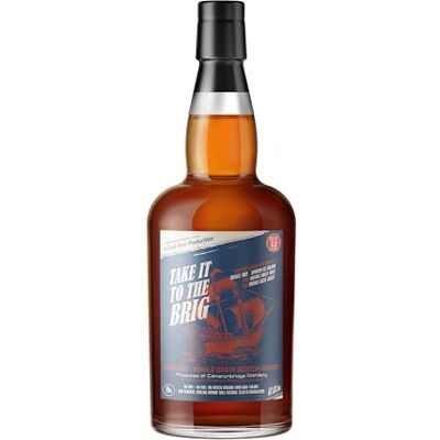 Anthology BRAVE NEW SPIRITS CASK NOIR TAKE IT TO THE BRIG 0,7L 57% Single grain scotch whisky 12 anni Anthology BRAVE NEW SPIRITS CASK NOIR TAKE IT TO THE BRIG 0,7L 57% Single grain scotch whisky 12 anni