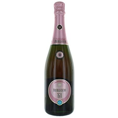 BERLUCCHI 61 Rose' Franciacorta Docg Cl 75 BERLUCCHI 61 Rose' Franciacorta Docg Cl 75