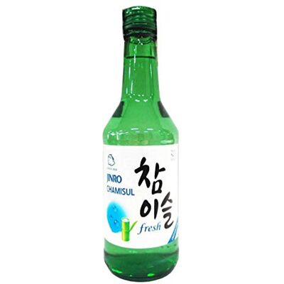 HiteJinro Jinro Pac Chamisul fresh Liquore bianco 350 ml HiteJinro Jinro Pac Chamisul fresh Liquore bianco 350 ml