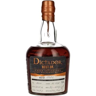 DICTADOR Douglas Laing XOP The Glenrothes 21 Years Old Single Cask Malt 1996 in cassa di legno 42,80% 0,70 lt. DICTADOR Douglas Laing XOP The Glenrothes 21 Years Old Single Cask Malt 1996 in cassa di legno 42,80% 0,70 lt.