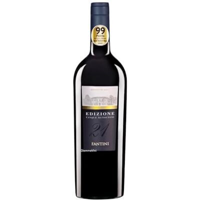 FANTINI Edizione Cinque Autoctoni Collection 1 bottiglia Jerpboam 3 litri Astuccio Legno FANTINI Edizione Cinque Autoctoni Collection 1 bottiglia Jerpboam 3 litri Astuccio Legno