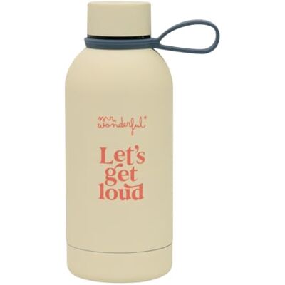 Mr. Wonderful Bouteille thermique 350 ml Let’s get loud Mr. Wonderful Bouteille thermique 350 ml Let’s get loud