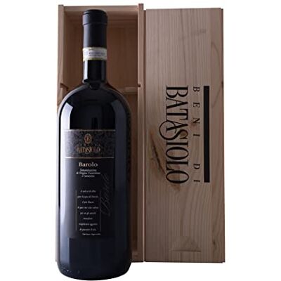 BATASIOLO , BAROLO DOCG Bottiglia in formato Magnum da 1,5 l di Vino Rosso Fermo Secco, Vino dal Sapore Equilibrato BATASIOLO , BAROLO DOCG Bottiglia in formato Magnum da 1,5 l di Vino Rosso Fermo Secco, Vino dal Sapore Equilibrato
