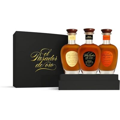 EL PASADOR DE ORO Cofanetto Assaggio Rum Rum XO + Gran Reserva + Pasión Origine: Guatemala 3 x 20 cl EL PASADOR DE ORO Cofanetto Assaggio Rum Rum XO + Gran Reserva + Pasión Origine: Guatemala 3 x 20 cl