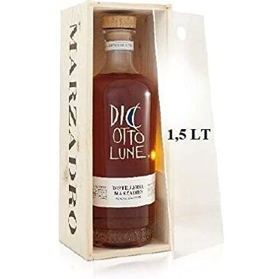 Marzadro GRAPPA LE DICIOTTO LUNE MAGNUM 1,5 LITRI IN CASSETTA DI LEGNO Marzadro GRAPPA LE DICIOTTO LUNE MAGNUM 1,5 LITRI IN CASSETTA DI LEGNO