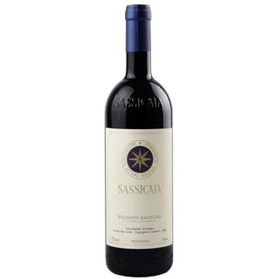 Tenuta San Guido Sassicaia Bolgheri Vino 85% Cabernet Sauvignon 15% Cabernet Franc Doc 750 Ml Tenuta San Guido Sassicaia Bolgheri Vino 85% Cabernet Sauvignon 15% Cabernet Franc Doc 750 Ml