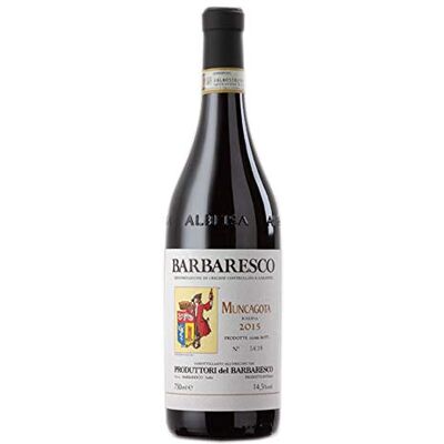 Produttori del Barbaresco Barbaresco D.O.C.G. Barbaresco Muncagota Riserva 2015 Rosso Piemonte 14,0% Produttori del Barbaresco Barbaresco D.O.C.G. Barbaresco Muncagota Riserva 2015 Rosso Piemonte 14,0%