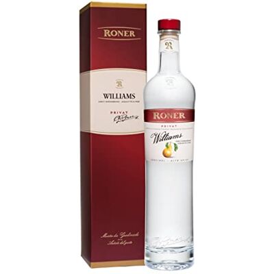 Roner Williams Privat Acquavite di pere Williams (1x 0,5l) Acquavite di Frutta Privat dalla Distilleria Artigianale Alto Adige Südtirol più premiata d'Italia 500 ml Roner Williams Privat Acquavite di pere Williams (1x 0,5l) Acquavite di Frutta Privat dalla Distilleria Artigianale Alto Adige Südtirol più premiata d'Italia 500 ml