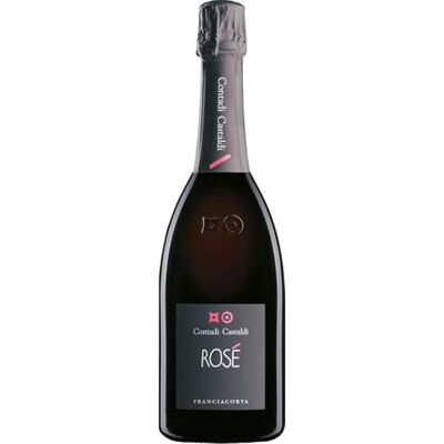 Contadi Castaldi Rosé Franciacorta DOCG Uve Chardonnay, Pinot Nero 750ml Contadi Castaldi Rosé Franciacorta DOCG Uve Chardonnay, Pinot Nero 750ml