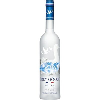 GREY GOOSE Premium French Vodka, Vol. 40%, 70 cl / 700 ml, pregiata vodka francese creata dal migliore grano monorigine francese e acqua sorgiva GREY GOOSE Premium French Vodka, Vol. 40%, 70 cl / 700 ml, pregiata vodka francese creata dal migliore grano monorigine francese e acqua sorgiva