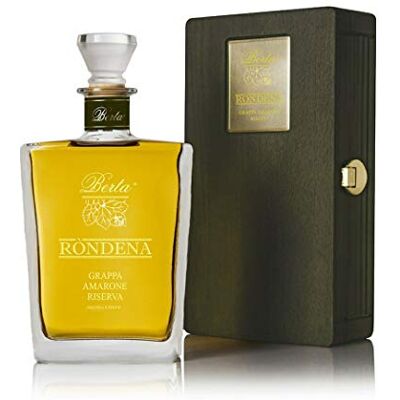 Berta Grappa Rondena di Amarone Riserva Con Astuccio Cl 70 Berta Grappa Rondena di Amarone Riserva Con Astuccio Cl 70