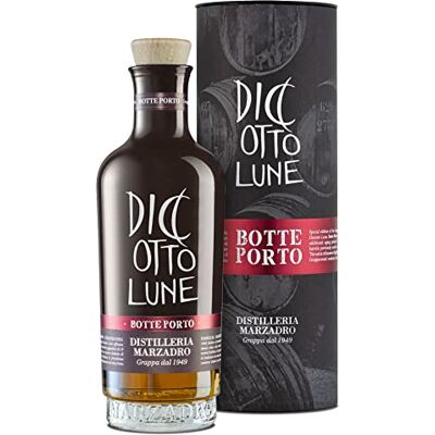 Marzadro , Diciotto Lune Riserva Botte Porto bottiglia in vetro da 50 cl Marzadro , Diciotto Lune Riserva Botte Porto bottiglia in vetro da 50 cl