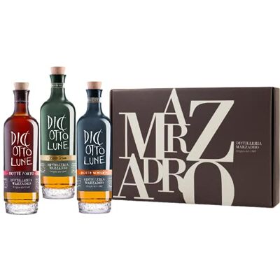 Marzadro Confezione Collezione Botti di Porto-Whisky-Rum Riserva 3 Bottiglie cl 20 Marzadro Confezione Collezione Botti di Porto-Whisky-Rum Riserva 3 Bottiglie cl 20