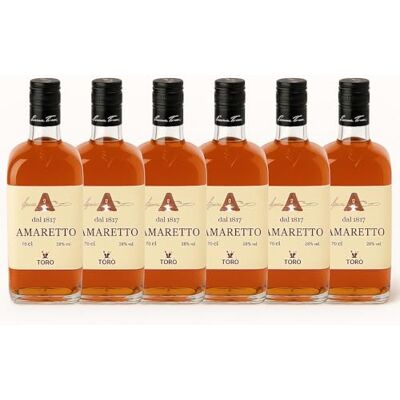 Enrico Toro Amaretto Toro 6 bottiglie da 70 cl Enrico Toro Amaretto Toro 6 bottiglie da 70 cl