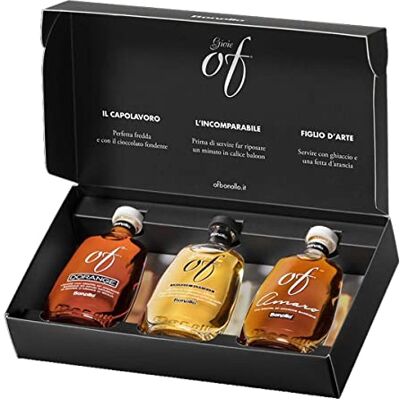 Bonollo GIOIE OF AMARO 5 CL, AMARONE 5 CL, DORANGE 5 CL IN CONFEZIONE Bonollo GIOIE OF AMARO 5 CL, AMARONE 5 CL, DORANGE 5 CL IN CONFEZIONE