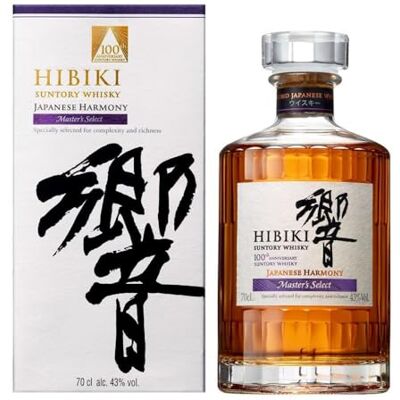 Suntory Hibiki Japanese Master Select Harmony 100th Anniversary Limited Edition 43% Vol. 0,7l in Giftbox Suntory Hibiki Japanese Master Select Harmony 100th Anniversary Limited Edition 43% Vol. 0,7l in Giftbox