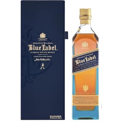 JOHNNIE WALKER Blue Label 0,7L (40% Vol.) + GP JOHNNIE WALKER Blue Label 0,7L (40% Vol.) + GP
