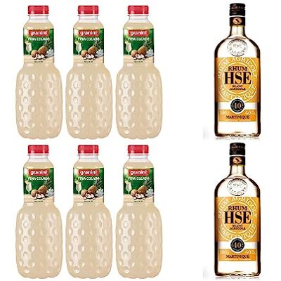Wine And More Granini – Pina colada (6x1L) Rhum HSE 40° 2x1L Wine And More Granini – Pina colada (6x1L) Rhum HSE 40° 2x1L