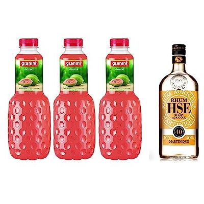 Wine And More Granini – Nectar Goyave (3x1L) Rhum HSE 40° 1x1L Wine And More Granini – Nectar Goyave (3x1L) Rhum HSE 40° 1x1L