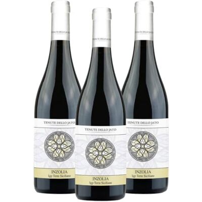 Tenute Dello Jato Sant'Anselmo Inzolia IGT Terre Siciliane – Vino Bianco Italiano Fresco con Note di Agrumi, Frutti Tropicali, Nocciole e Vaniglia – 3 Bottiglie da 750 ml 12,5% vol Tenute Dello Jato Sant'Anselmo Inzolia IGT Terre Siciliane – Vino Bianco Italiano Fresco con Note di Agrumi, Frutti Tropicali, Nocciole e Vaniglia – 3 Bottiglie da 750 ml 12,5% vol