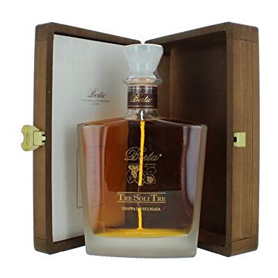 Berta TRE SOLI TRE GRAPPA INVECCHIATA 2010 IN ASTUCCIO DI LEGNO 70 CL Berta TRE SOLI TRE GRAPPA INVECCHIATA 2010 IN ASTUCCIO DI LEGNO 70 CL