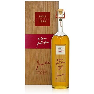 Poli Jacopo Grappa riserva" BARRIQUE SOLERA DI FAMIGLIA" 0.70L 55° Poli Jacopo Grappa riserva" BARRIQUE SOLERA DI FAMIGLIA" 0.70L 55°