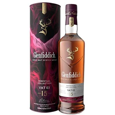 Glenfiddich Perpetual Collection 15 Years Vat 3 + GP 0,7L (50,2% Vol.) Glenfiddich Perpetual Collection 15 Years Vat 3 + GP 0,7L (50,2% Vol.)
