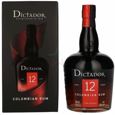 DICTADOR 12 Years Old Ultra Premium Reserve 40,00% 0,70 Liter DICTADOR 12 Years Old Ultra Premium Reserve 40,00% 0,70 Liter
