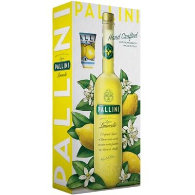 Pallini Limoncello 500 ml + 1 Tazzina dipinta a mano a Deruta: infuso del pregiato "Limone Costa D'Amalfi IGP" raccolto a mano a Vietri sul Mare, Amalfi – Senza glutine, pesticidi, OGM 26% ABV. Pallini Limoncello 500 ml + 1 Tazzina dipinta a mano a Deruta: infuso del pregiato "Limone Costa D'Amalfi IGP" raccolto a mano a Vietri sul Mare, Amalfi – Senza glutine, pesticidi, OGM 26% ABV.