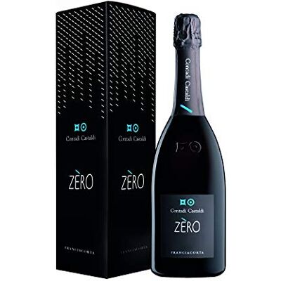 Contadi Castaldi Zero Franciacorta DOCG Astucciato Uve Chardonnay, Pinot Nero 750 ml Contadi Castaldi Zero Franciacorta DOCG Astucciato Uve Chardonnay, Pinot Nero 750 ml