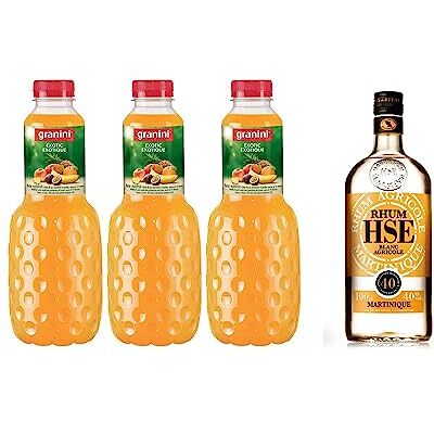 Wine And More Granini – Nectar exotique (3x1L) Rhum HSE 40° 1x1L Wine And More Granini – Nectar exotique (3x1L) Rhum HSE 40° 1x1L