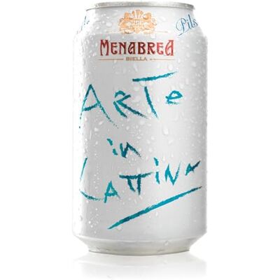 MENABREA Birra Pils Arte In Lattina Cartone Da 24 Lattine 330 ml MENABREA Birra Pils Arte In Lattina Cartone Da 24 Lattine 330 ml