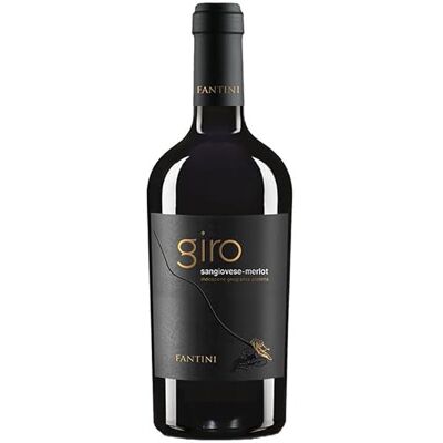 FANTINI Giro Sangiovese Merlot di Puglia I.G.P. Vino Rosso 1 Bottiglia 75 cl. FANTINI Giro Sangiovese Merlot di Puglia I.G.P. Vino Rosso 1 Bottiglia 75 cl.