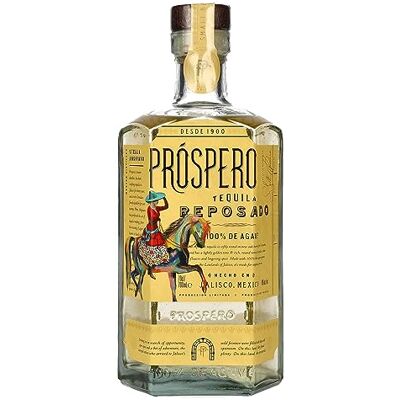 Próspero Tequila Reposado 100% De Agave by Rita Ora 40% Vol. 0,7l Próspero Tequila Reposado 100% De Agave by Rita Ora 40% Vol. 0,7l