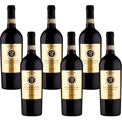 Piccini Chianti Riserva "Collezione Oro" Docg Cartone da 6 x 750 ML Piccini Chianti Riserva "Collezione Oro" Docg Cartone da 6 x 750 ML