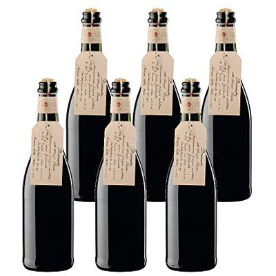 FIOCCO DI VITE Bonarda Dell'Oltrepo Doc Vino Rosso Frizzante, Di Colore Rosso Intenso 6 Bottiglie 6x75cl FIOCCO DI VITE Bonarda Dell'Oltrepo Doc Vino Rosso Frizzante, Di Colore Rosso Intenso 6 Bottiglie 6x75cl