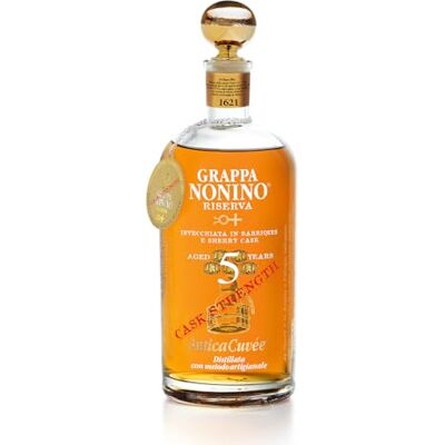 Nonino Distillerie Dal 1897, Anticacuvée Cask Strength Grappa Riserva, Invecchiata da 5 a 20 Anni in Barriques e Piccole Botti – Bottiglia in Vetro da Nonino Distillerie Dal 1897, Anticacuvée Cask Strength Grappa Riserva, Invecchiata da 5 a 20 Anni in Barriques e Piccole Botti – Bottiglia in Vetro da