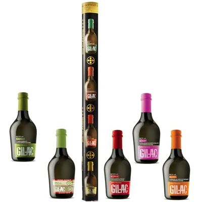 Gilac Totem Curioso birre artigianali confezione regalo 5 bottiglie da 33cl Birra artigianale Italiana di alta qualità, degustazione birra selezione premium Idea regalo unica Made in Italy Gilac Totem Curioso birre artigianali confezione regalo 5 bottiglie da 33cl Birra artigianale Italiana di alta qualità, degustazione birra selezione premium Idea regalo unica Made in Italy