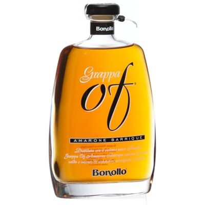 Bonollo Grappa OF AMARONE BARRIQUE Astucciata, 70 Centilitri Bonollo Grappa OF AMARONE BARRIQUE Astucciata, 70 Centilitri