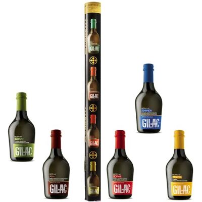 Gilac Totem birre artigianali confezione regalo 5 bottiglie da 33cl Made in Italy Birra artigianale Italiana di alta qualità, degustazione birra selezione premium Idea regalo unica Gilac Totem birre artigianali confezione regalo 5 bottiglie da 33cl Made in Italy Birra artigianale Italiana di alta qualità, degustazione birra selezione premium Idea regalo unica