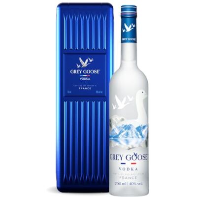 GREY GOOSE Vodka, Bon Voyage Tin Special Pack, 40%, 70 cl GREY GOOSE Vodka, Bon Voyage Tin Special Pack, 40%, 70 cl