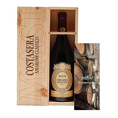 Masi ESCLUSIVA ESPERIENZA CANTINA " EXPERIENCE" & COSTASERA 2017 Amarone Classico DOCG 750 ml Appassimento Expertise Confezione in Legno Masi ESCLUSIVA ESPERIENZA CANTINA " EXPERIENCE" & COSTASERA 2017 Amarone Classico DOCG 750 ml Appassimento Expertise Confezione in Legno