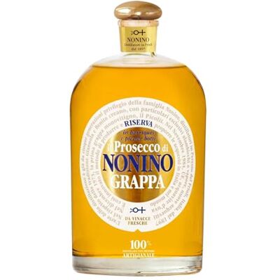 Nonino Distillerie , Grappa Monovitigno Prosecco Riserva 41°, Morbida e Floreale con Note di Mandorla e Mela Verde – Bottiglia in Vetro da 2000 Ml Nonino Distillerie , Grappa Monovitigno Prosecco Riserva 41°, Morbida e Floreale con Note di Mandorla e Mela Verde – Bottiglia in Vetro da 2000 Ml
