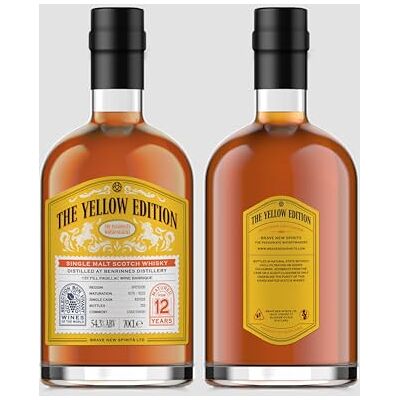 Anthology BRAVE NEW SPIRITS CASK NOIR YELLOW EDITION BENRINNES 12Y 0,7l 54,3% SINGLE MALT SCOTCH WHISKY Anthology BRAVE NEW SPIRITS CASK NOIR YELLOW EDITION BENRINNES 12Y 0,7l 54,3% SINGLE MALT SCOTCH WHISKY