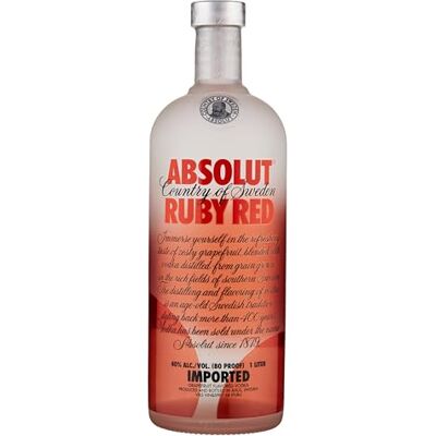 ABSOLUT Rubyred 8505033.2 Vodka, L 1 ABSOLUT Rubyred 8505033.2 Vodka, L 1