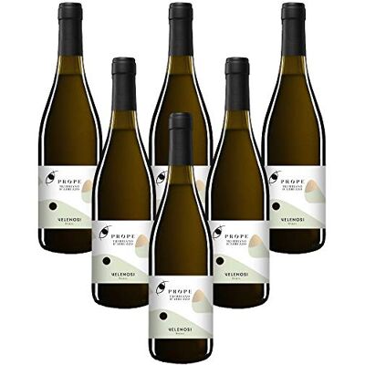 Velenosi Vino Bianco Trebbiano d'Abruzzo DOC PROPE (6 bottiglie 75 cl.) Velenosi Vino Bianco Trebbiano d'Abruzzo DOC PROPE (6 bottiglie 75 cl.)