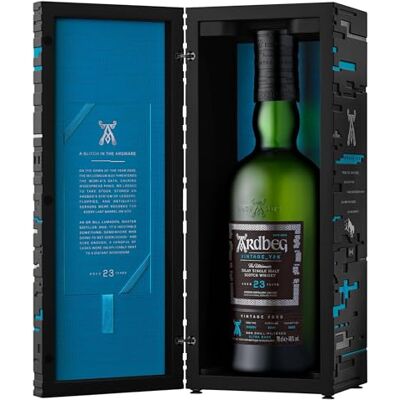 Ardbeg 23 Years Old The Ultimate Vintage Y2K 2000 46% Vol. 0,7l in Giftbox Ardbeg 23 Years Old The Ultimate Vintage Y2K 2000 46% Vol. 0,7l in Giftbox