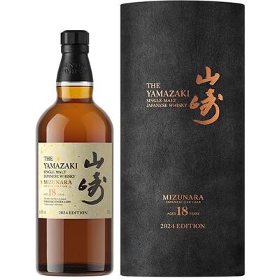 Suntory Whisky Yamazaki Mizunara Japanese Oak Cask 18 Anni Tsukuriwake Edition Suntory Whisky Yamazaki Mizunara Japanese Oak Cask 18 Anni Tsukuriwake Edition